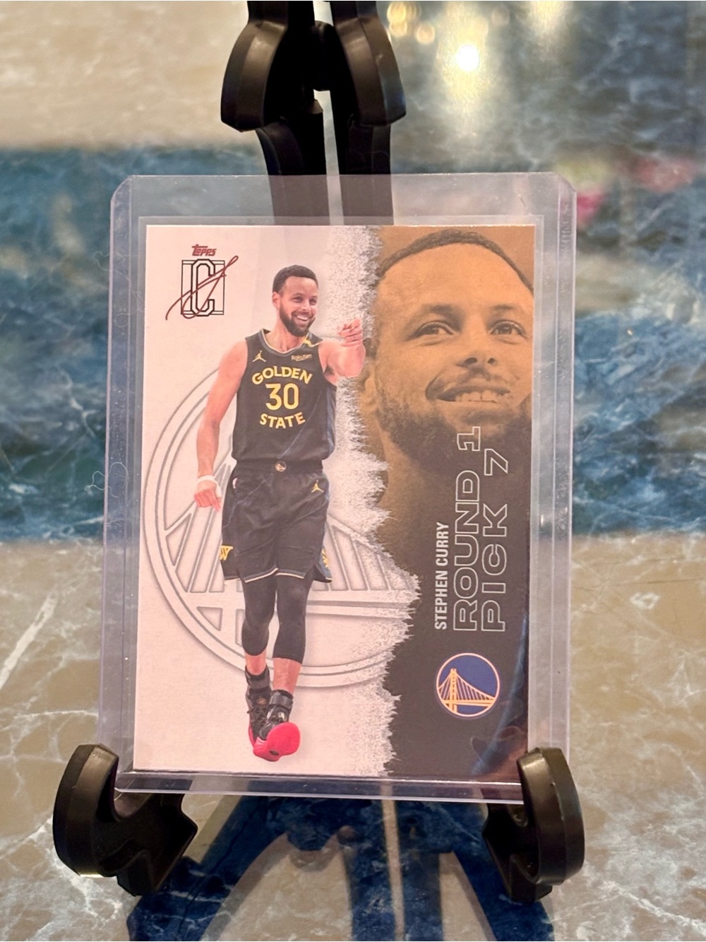Stephen Curry Basketballcard Topps Class Signature Golden State Warriors